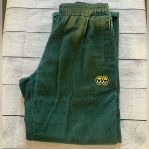 Krooked Eyes Elastic Waist Pants
